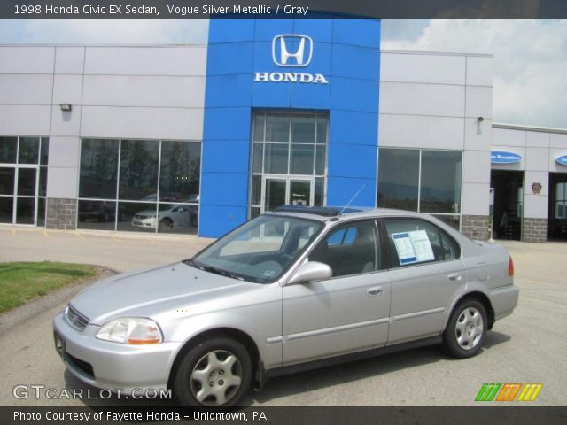 1998 Honda Civic EX Sedan in Vogue Silver Metallic