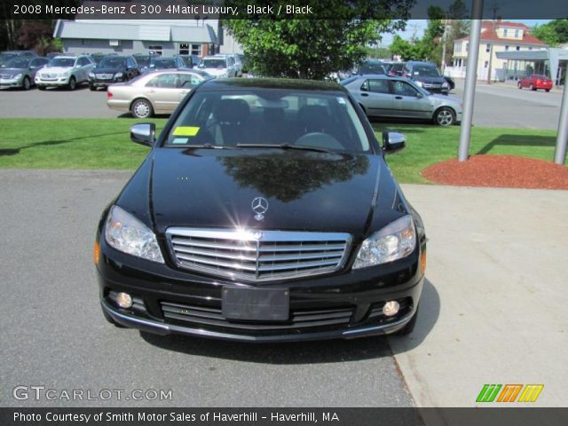 2008 Mercedes-Benz C 300 4Matic Luxury in Black