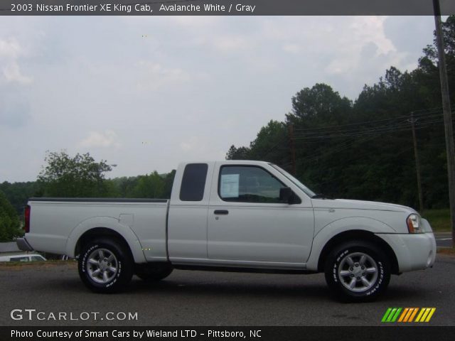 2003 Nissan Frontier XE King Cab in Avalanche White