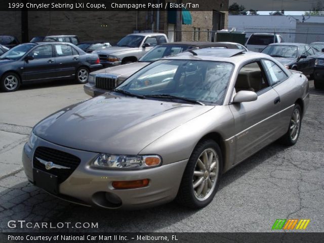1999 Chrysler Sebring LXi Coupe in Champagne Pearl