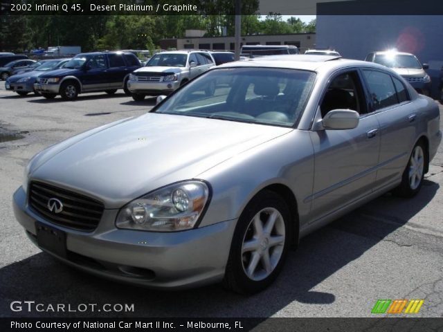 2002 Infiniti Q 45 in Desert Platinum