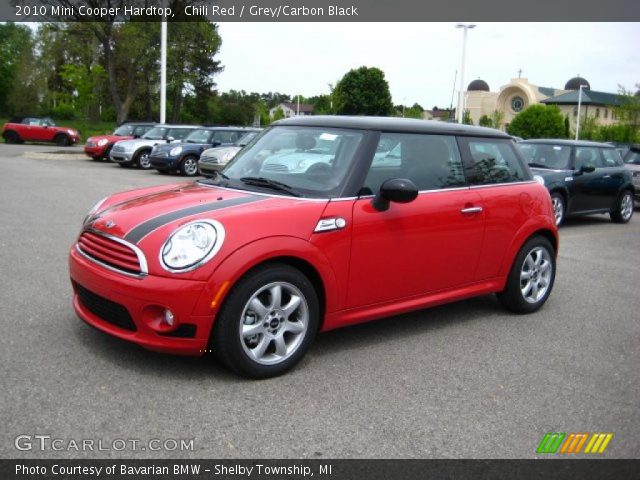 2010 Mini Cooper Hardtop in Chili Red