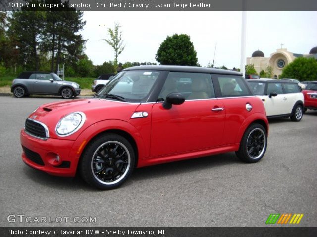 2010 Mini Cooper S Hardtop in Chili Red