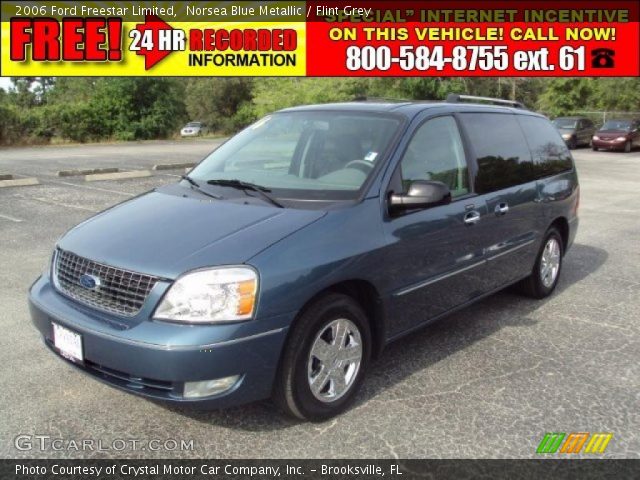 2006 Ford Freestar Limited in Norsea Blue Metallic