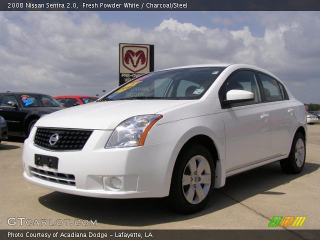 2008 Nissan Sentra 2.0 in Fresh Powder White