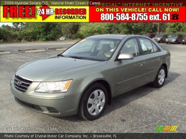 2009 Hyundai Sonata GLS in Natural Khaki Green