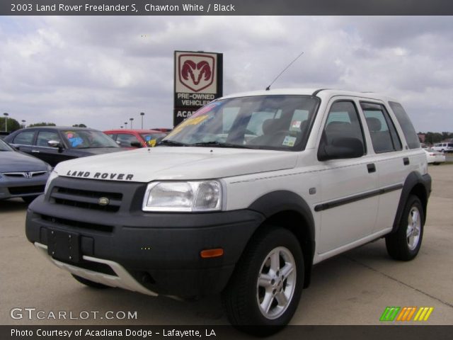 2003 Land Rover Freelander S in Chawton White