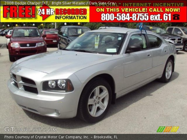 2008 Dodge Charger SXT in Bright Silver Metallic