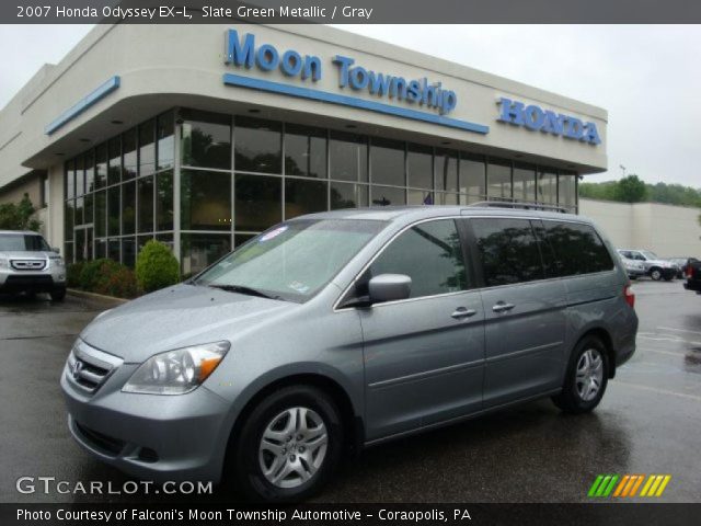 2007 Honda Odyssey EX-L in Slate Green Metallic