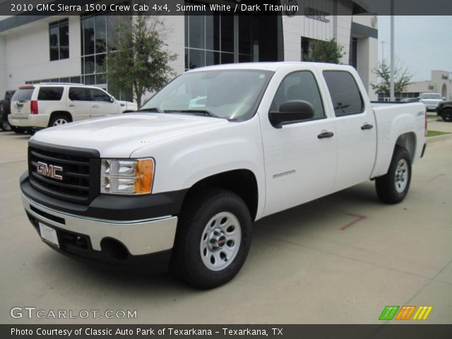 2010 GMC Sierra 1500 Crew Cab 4x4 in Summit White