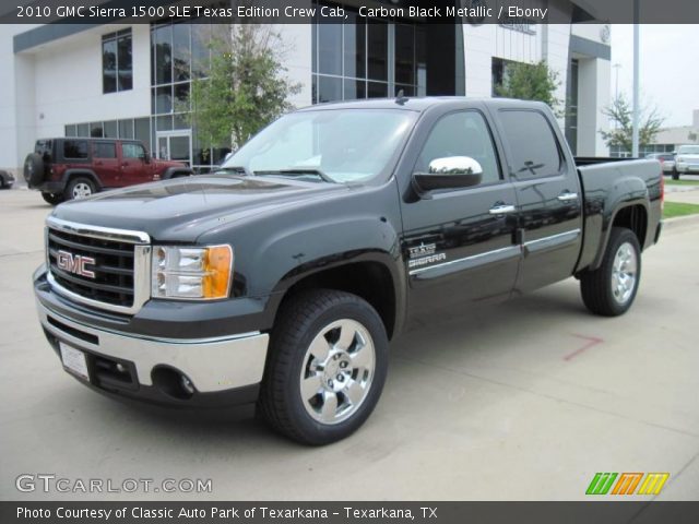 2010 GMC Sierra 1500 SLE Texas Edition Crew Cab in Carbon Black Metallic