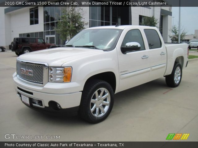 2010 GMC Sierra 1500 Denali Crew Cab in White Diamond Tricoat