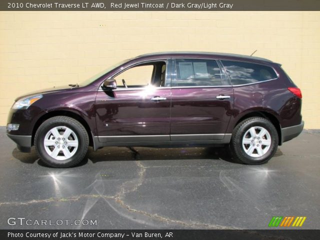 2010 Chevrolet Traverse LT AWD in Red Jewel Tintcoat