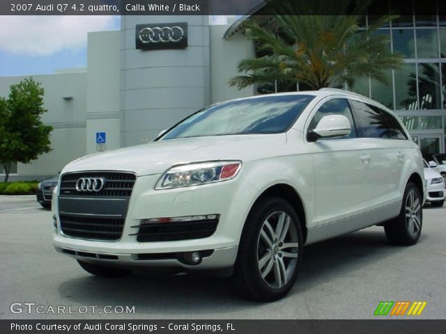 2007 Audi Q7 4.2 quattro in Calla White