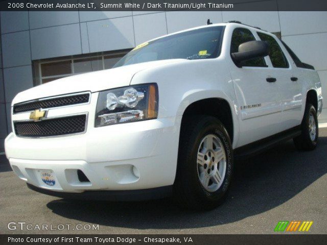 2008 Chevrolet Avalanche LT in Summit White