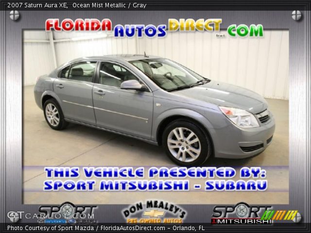 2007 Saturn Aura XE in Ocean Mist Metallic
