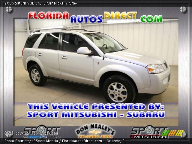 2006 Saturn VUE V6 in Silver Nickel