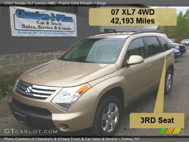 2007 Suzuki XL7 Luxury AWD in Prairie Gold Metallic