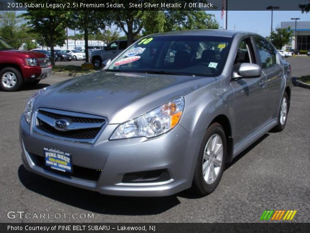 2010 Subaru Legacy 2.5i Premium Sedan in Steel Silver Metallic