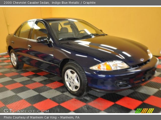 2000 Chevrolet Cavalier Sedan in Indigo Blue Metallic