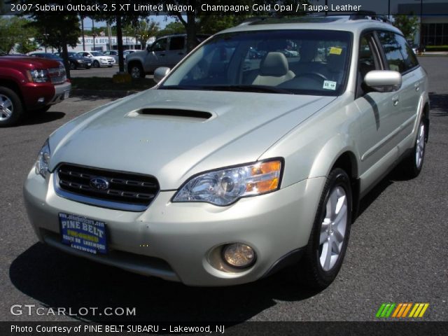 2007 Subaru Outback 2.5 XT Limited Wagon in Champagne Gold Opal