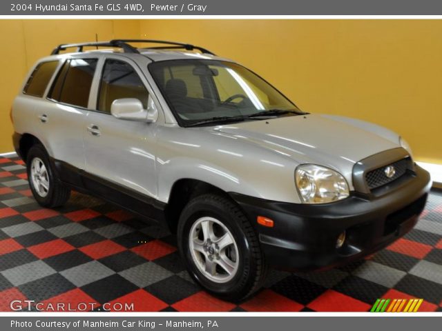2004 Hyundai Santa Fe GLS 4WD in Pewter
