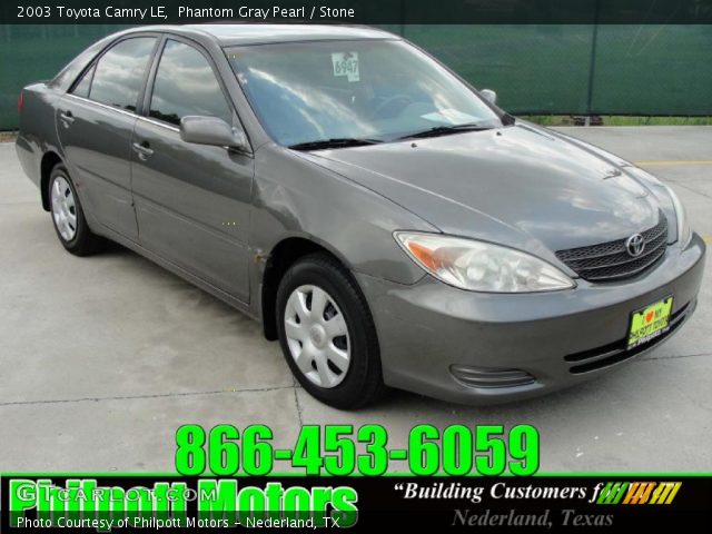 2003 Toyota Camry LE in Phantom Gray Pearl