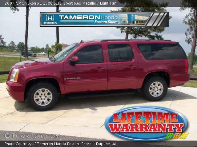2007 GMC Yukon XL 1500 SLT in Sport Red Metallic