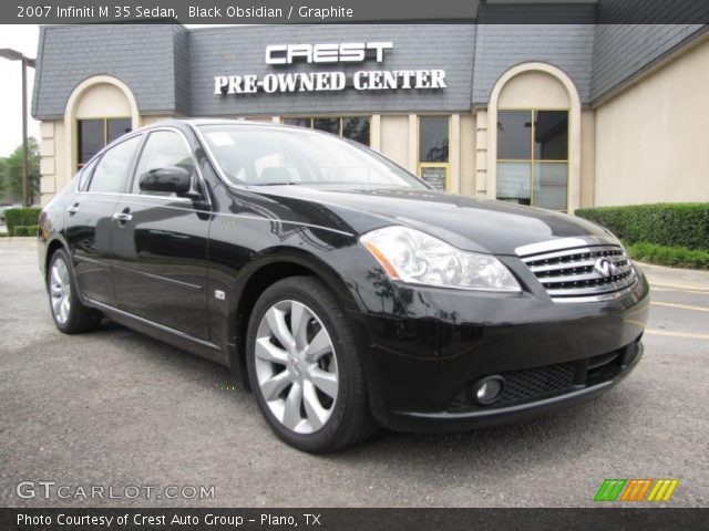 2007 Infiniti M 35 Sedan in Black Obsidian