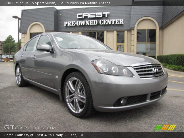 2007 Infiniti M 35 Sport Sedan in Liquid Platinum Metallic