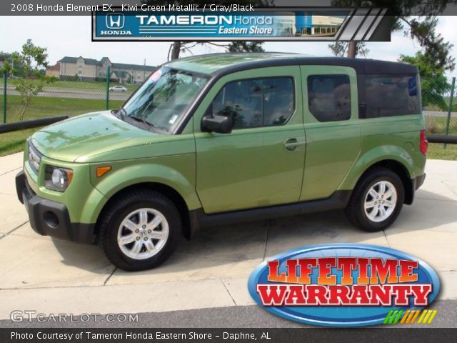 2008 Honda Element EX in Kiwi Green Metallic