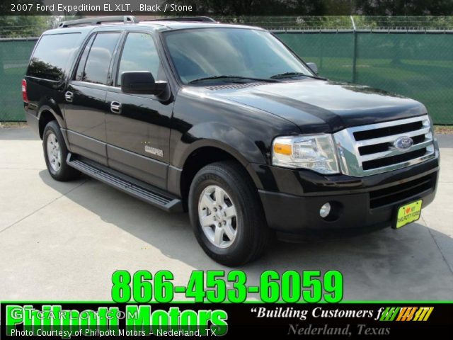2007 Ford Expedition EL XLT in Black