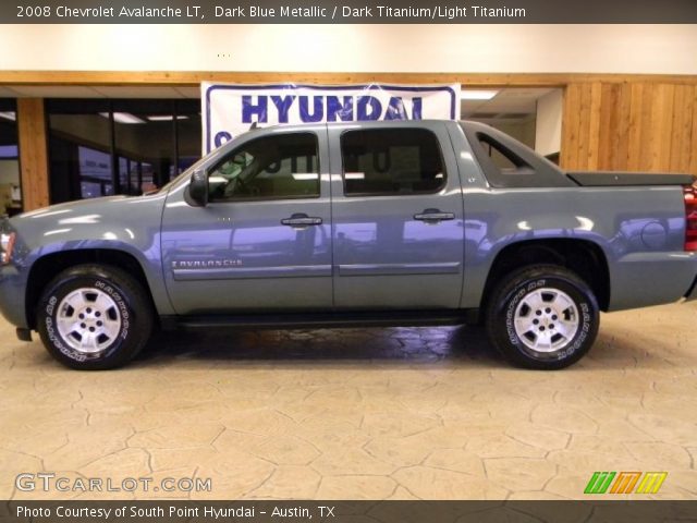 2008 Chevrolet Avalanche LT in Dark Blue Metallic