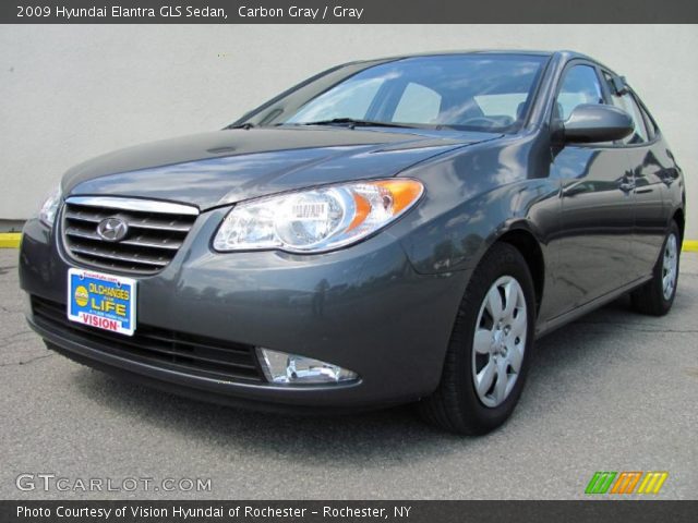2009 Hyundai Elantra GLS Sedan in Carbon Gray