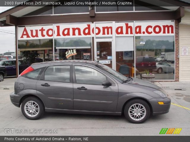 2003 Ford Focus ZX5 Hatchback in Liquid Grey Metallic