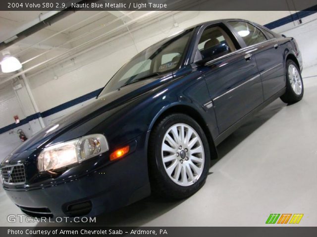 2004 Volvo S80 2.9 in Nautic Blue Metallic