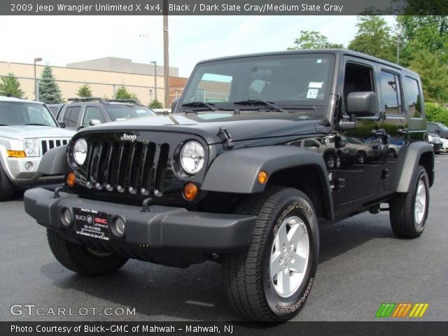 2009 Jeep Wrangler Unlimited X 4x4 in Black