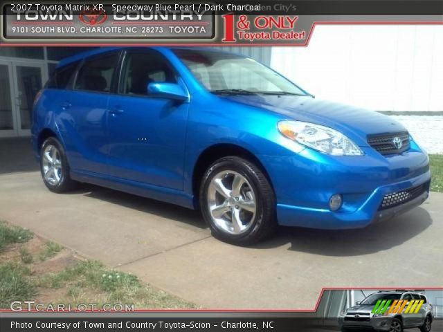 2007 Toyota Matrix XR in Speedway Blue Pearl