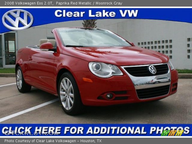2008 Volkswagen Eos 2.0T in Paprika Red Metallic