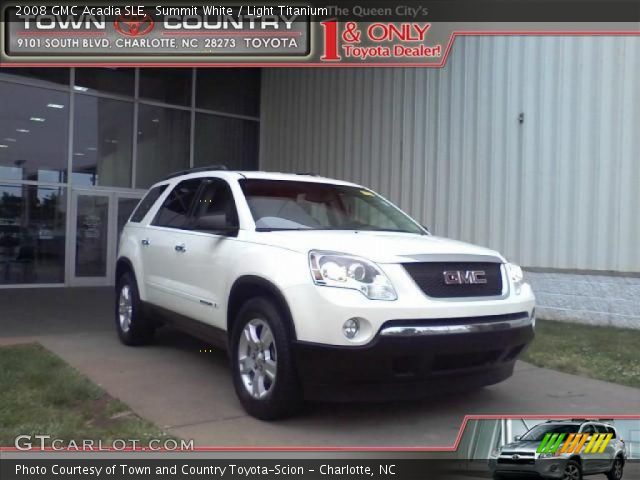2008 GMC Acadia SLE in Summit White