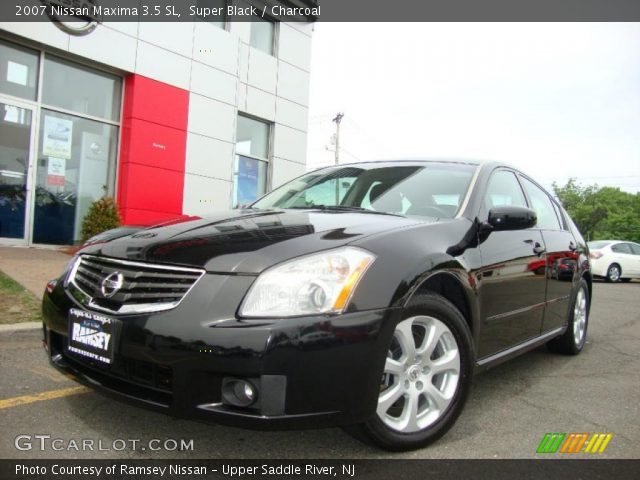 2007 Nissan Maxima 3.5 SL in Super Black