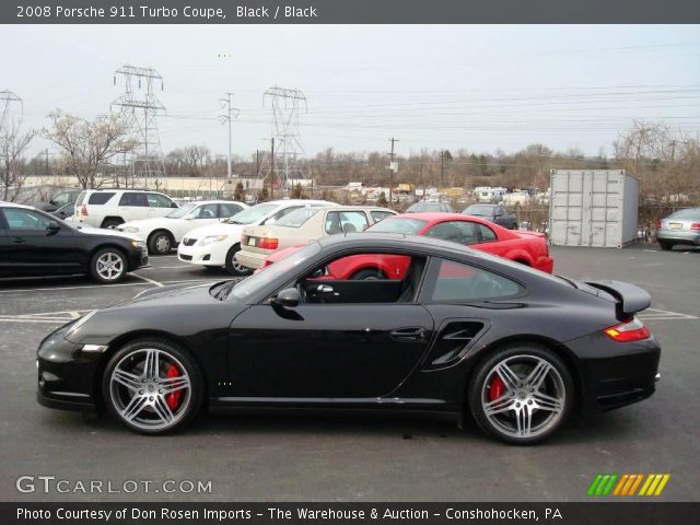 2008 Porsche 911 Turbo Coupe in Black