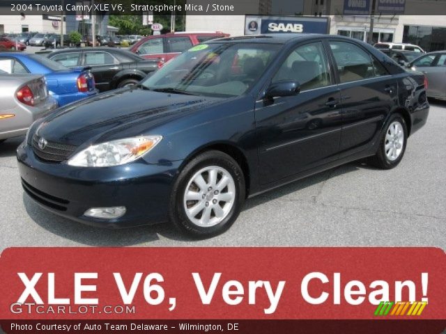 2004 Toyota Camry XLE V6 in Stratosphere Mica
