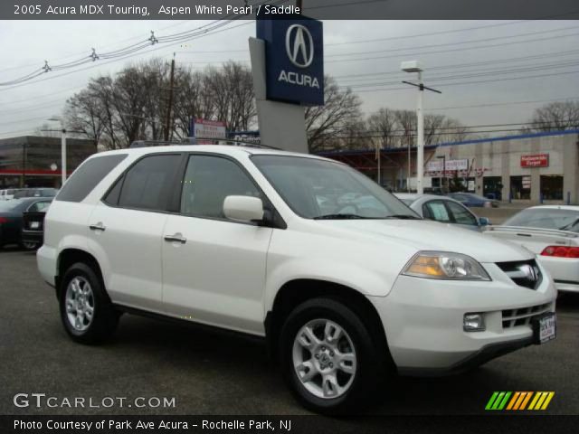 2005 Acura MDX Touring in Aspen White Pearl