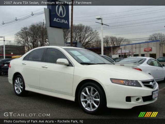 2007 Acura TSX Sedan in Premium White Pearl
