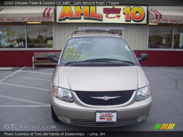 2003 Chrysler Town & Country LXi AWD in Light Almond Pearl