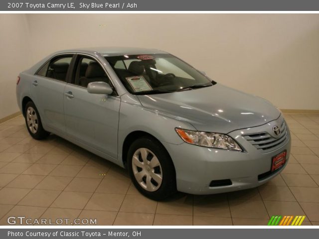 2007 Toyota Camry LE in Sky Blue Pearl