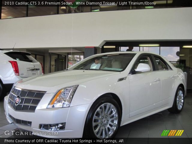 2010 Cadillac CTS 3.6 Premium Sedan in White Diamond Tricoat