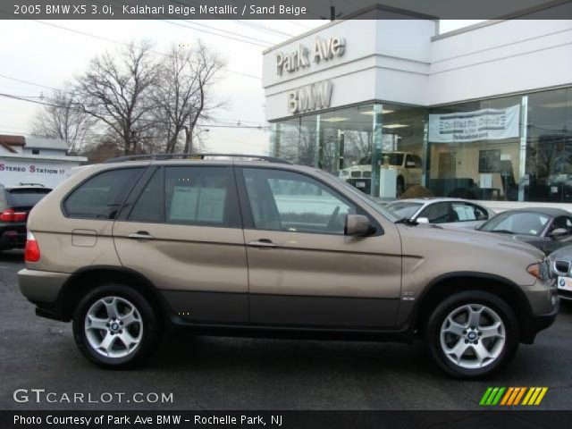 2005 BMW X5 3.0i in Kalahari Beige Metallic