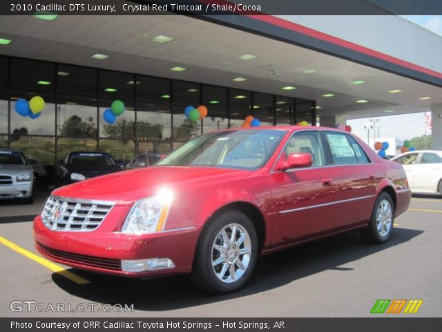 2010 Cadillac DTS Luxury in Crystal Red Tintcoat